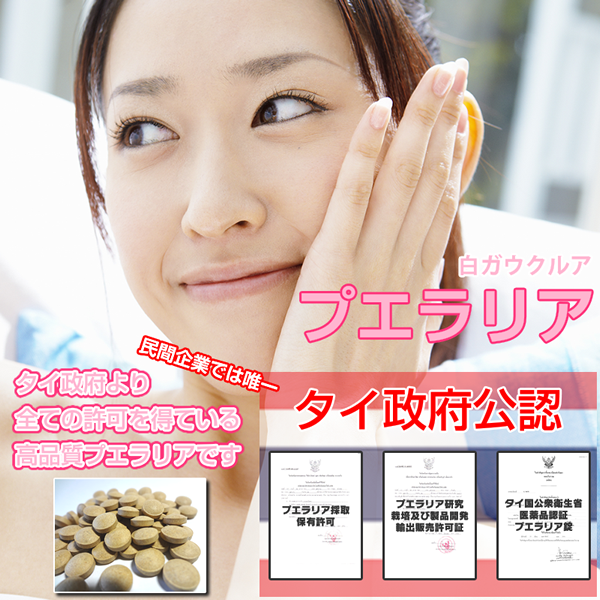 プエラリア(白ガウクルア)