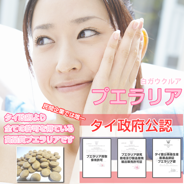 プエラリア（白ガウクルア）